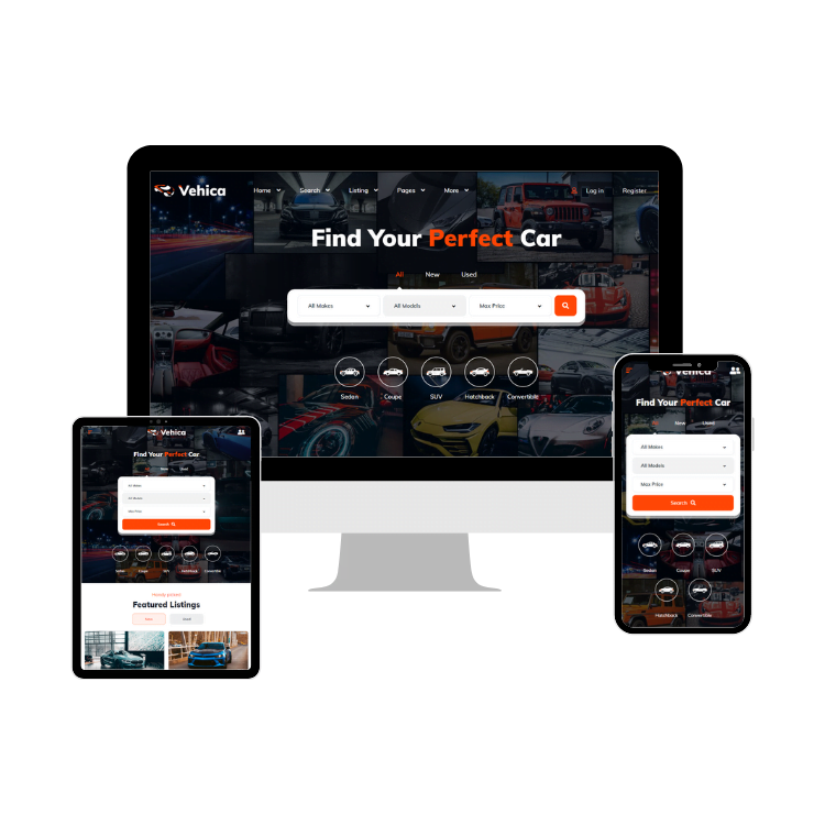 Auto Dealer WordPress Website