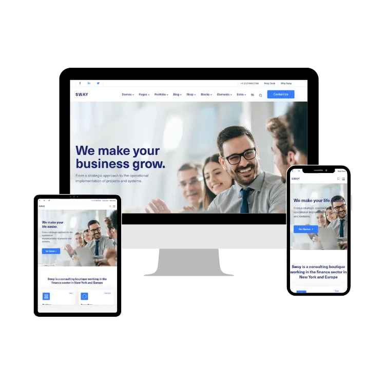 Financial WordPress Website