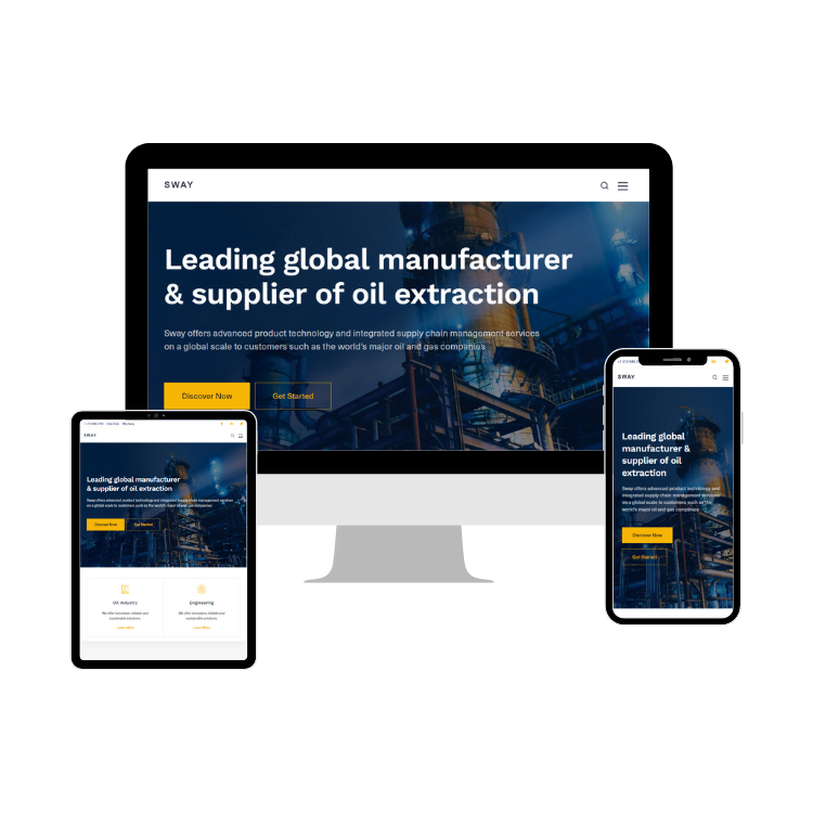 Industry WordPress Website