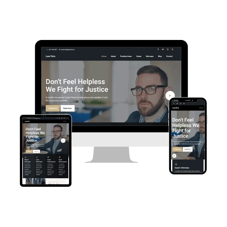 Personal Injury Lawyer WordPress Website