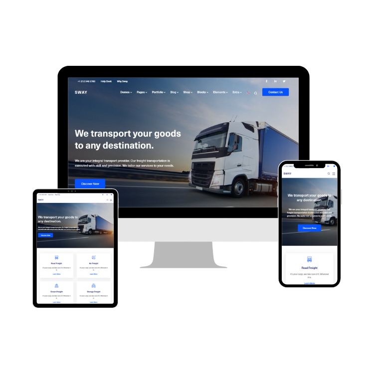 Transport WordPress Website